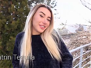 QUEST FOR orgasm - Russian Katrin Tequila strokes